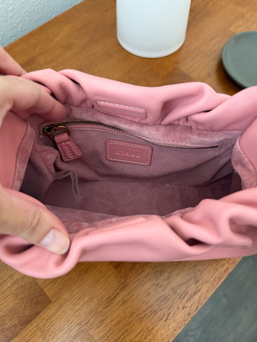 STAUD Kiki Leather Shoulder Bag - Picture 8 of 10